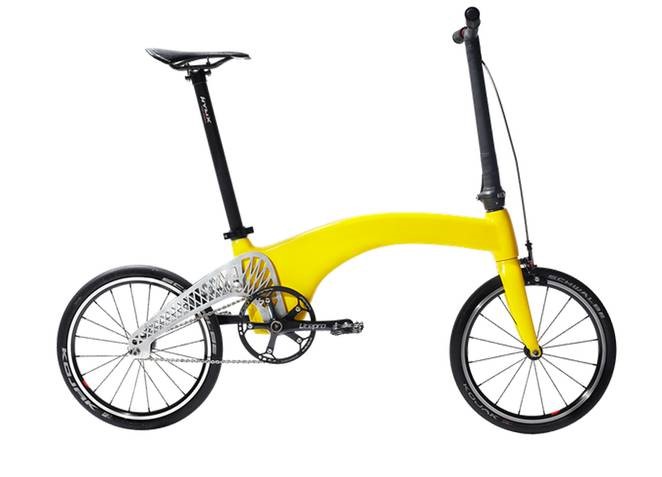 自行車也走上輕量化路途?僅菠蘿重折疊自行車出品
